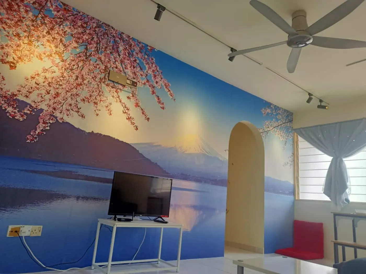 Inside Fuji Home, one of the Pinang Keys apartments in Penang.