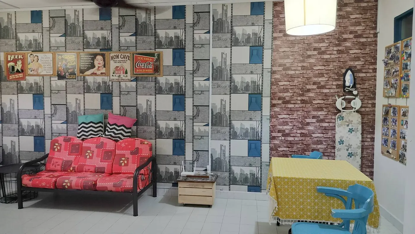 Inside Penang Hill Home, one of the Pinang Keys apartments in Penang.